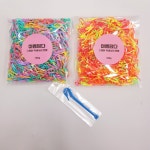 아름담다 유아동 여아 머리끈 여아 혼합 색상 헤어고무줄 200g : 올담다365