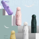 통큰문구비전라이트양산 | 미니우산 초경량 캡슐 암막 우산 양산 : 통큰대박
