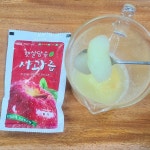 옥산애플틔움 | 의성 옥산 햇살담은사과즙 저온착즙 생사과즙 130ml 50포 : 애플틔움
