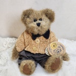 보이즈베어 나비 넥타이 곰 BOYDS BEARS 빈티지 테디 베어 곰돌이 소품 동물 인형 인테리어 집꾸미기 생일 선물 추천 수집 키덜트 놀이 카페...