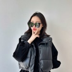 오버사이즈 인싸 플랫바 셀린 선글라스 남자 여성 썬글라스 : 보담 마켓
