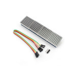 MAX 7219 4 in 1 도트 매트릭스 모듈 - 8x8 dot, 5V, Dot Matrix LED Module for Arduino, Red, Green, Blue : 메이크잇펀