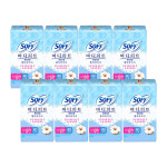 쏘피 팬티라이너 4+4 천연코튼 유기농 소피 일반라이너 40p 총8팩 sofy 소피 생리대 : 007유통