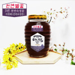 프리미엄 3년 숙성 야생화 천연벌꿀 2.4kg 산야초함유 부모님선물 답례품 : 강원도 반석농원