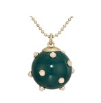 롯데부토리버치TB | Studded Pendant Necklace TB 토리버치 스터드 스톤 팬던트 네크리스 : shop JD