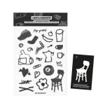 SILHOUETTE STICKER / DAY.YAD studio / 데이야드 스튜디오 : DAYYAD studio