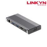 링킨 UMH-106 (6포트/USB 3.1 Type C) 정품 타입 썬더볼트 노트북 4K지원 : HiK공식몰