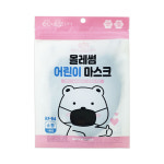 올레썸 어린이 마스크 KF94 개별포장 1매입 1개 소형, 핑크, 1매 : 오마이팜