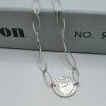 실버925 실리에나 코인 양면 목걸이 twosunjewelry 투썬주얼리/지적인스타일 : 투썬주얼리
