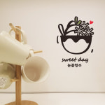 여름 눈꽃빙수 스티커 키친 주방 카페 까페 빙수 드로잉 : 그림놀이터