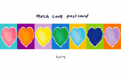 Much love post card -set(7장입) : Hyeinng 혜잉