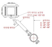중부스카이이엔지 | 흔들림방지버팀대 사각파이프보강대 : 중부이엔지