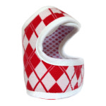 아가일 체크 하네스 중소형견 강아지 케이코코펫 가슴줄 옷 : 케이코코펫