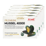 엔지홈쇼핑(NZ홈쇼핑) | 뉴질랜드 하이웰 초록입홍합 오일 mussel 40000 90캡슐 x 5개 + 상어연골x5+홍합크림x5 : NZ건강홈쇼핑