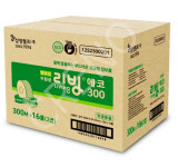리빙에코무형광 점보롤 300m(2겹)16롤 화장지 삼정펄프 : 건물관리용품 전문 상도몰