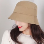 여성 일상 데일리 사계절 무지 벙거지 모자 여자코디 패션모자 여자모자 : 쇼킴상점
