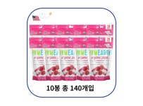 야미얼스 딸기 막대사탕 14개입 10봉 : 옵티멈헬스라이프
