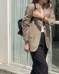 버베인 베니스 울 싱글 자켓 긴팔 카라 베이직 jk (2col) : 나우 어 데이즈