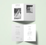 베르니프로젝트(verniproject) | 포토청첩장 커스텀청첩장 청첩장디자인 스몰웨딩 심플 : 베르니프로젝트