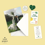 베르니프로젝트(verniproject) | 포토청첩장 커스텀청첩장 청첩장인쇄 스몰웨딩 심플 : 베르니프로젝트