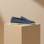 에레노 로퍼 잉크블루 (스웨이드 양가죽) ERENO LOAFER : 에레노:ERENO