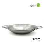 키친앤리빙삼흥 | 리빙아트 IH 스텐 부대찌개냄비 320x42mm : 키친원