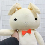 유리토끼인형 짱구는 못말려 스트레스해소 장난감 화풀이 샌드백 대형 쿠션 50cm : HARANG STORE