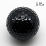 골프빌런 BILLAIN-Z4 블랙, 4피스 캐스트우레탄 커버 시그니처 블랙 골프공 세트 : 타이틀로스트