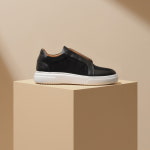 에레노 경량 밴딩 스니커즈 블랙 (스웨이드) ERENO SNEAKERS : 에레노:ERENO