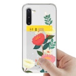 갤럭시노트10(N971) FLOWER 클리어 에어쿠션 카드 젤리 케이스 : 케이스닷컴