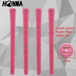 HONMA 여성용 골프 그립 표준 핑크 고무 부드럽고 편안한 다리미 페어웨이 우드 5/12 피스 : 모모스 스토리