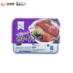 육육푸드(주)MEAT LINE 화성지점 | 육육푸드 국내산 제주 아로니아 양념 돼지구이 돼지갈비 미포함 1+1 700g+700g 4대 : 육육푸드