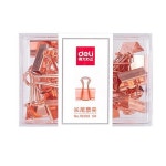 서류 더블클립 K78200GD 로즈골드 8개입 64X100X15 학용품 오피스 : 수앤서마켓D