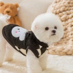 강아지 수면 조끼 귀여운 옷 봄가을 비숑 테디 포메라니안 소형견 펫 가을겨울 : 부기월드.