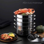 엔뚜마노 스테인레스 찜솥 5단 : 뉴케이월드