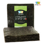 뚱이모20김밥 | 구운 김밥김 김밥용김 100매 20봉 박스 업소용 : 바다내음스토리