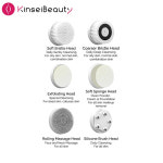 Kinseibeauty 전기 헤어 스트레이트너 브러시 헤드 : 벤디플로
