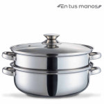 엔뚜마노 스테인레스 찜솥 28cm : 뉴케이월드