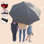 대형우산 튼튼한 명품 카본 장우산 자동 의전용우산 초대형 큰우산 : 마켓풀