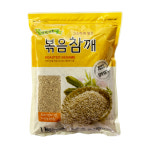 자연마을 볶음참깨 1kg : 한방에식자재몰