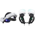 KIWI 디자인 QUST 2와 호환되는 배터리 및 컨트롤러 그립이 있는 엘리트 스트랩 : 진웨이브