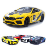킨스 BMW M8 리버리 에디션 미니카 풀백 다이캐스트 모형 : 데코앤샵