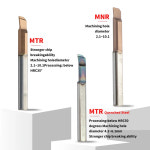 MTR MNR 소형 보어 보링 공구 내진 카바이드 마이크로 직경 내부 텅스텐 강철 합금 충격 방지 모음 CNC 선반 : 바람언덕7
