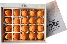 청학동곳간농원 | 지리산 청학동 명품 대봉 반건시 곶감1 (2.5kg 과당 110g이상) 청정 지리산 해발 700m에서 자연 숙성 건조. : 지리산초이농원