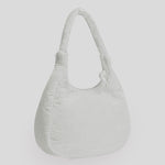 포코포스카 POKO FOSCA EMBROIDERY HOBO BAG IN WHITE : althing