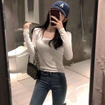 유앤이스타일링 | 롱 슬리브 여성 긴팔 기모 이너 : 태맥