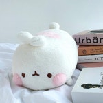 몰랑 하트 설기 인형 35cm (화이트) 봉제 캐릭터 동물 장식 장난감 : 바이올렛 하우스