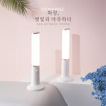 퍼스널컬러, 메이크업 전문 조명 2세대 LED 화장조명 탁상 테이블 책상조명 루미크리온(Lumicrion) 세트 : 두리콤 스토어