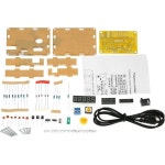 HUIOP DIY 주파수 테스터 키트 투명 케이스가 있는 크리스탈 카운터 미터 발진기 1Hz50MHz : 구트파인