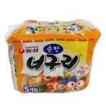 농심 순한 너구리 멀티팩 (120g x 5개입) : 치로로